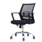 Contemporary Arm Chair Fixed Arms Mid-back Mesh Black Office Chair Clearhalo 'furn' 'furn_office_chair' 'Furniture' 'Office Chairs' 'Office Furniture' 'office_chair' 6028005