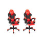 Modern Desk Chair Lether Gaming Chair High-Back Chair with Wheels 2 Piece Set Clearhalo 'furn' 'furn_office_chair' 'Furniture' 'Office Chairs' 'Office Furniture' 'office_chair' 6028097