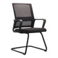 Contemporary Arm Chair Breathable AirGrid Upholstered Black Desk Chair Clearhalo 'furn' 'furn_office_chair' 'Furniture' 'Office Chairs' 'Office Furniture' 'office_chair' 6028115