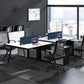Silla de oficina ergonómica contemporánea Silla de escritorio ajustable con respaldo medio