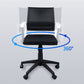 Silla de oficina ergonómica contemporánea Silla de escritorio ajustable con respaldo medio