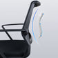 Silla de oficina ergonómica contemporánea Silla de escritorio ajustable con respaldo medio