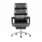 Black Contemporary Executive Chair Slide Tufted Managers Chair