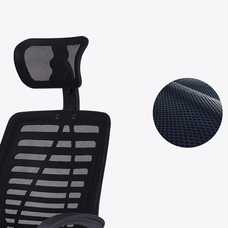 Contemporary Office Chair High Back Ergonomic Conference Chair Clearhalo 'furn' 'furn_office_chair' 'Furniture' 'Office Chairs' 'Office Furniture' 'office_chair' 6028220