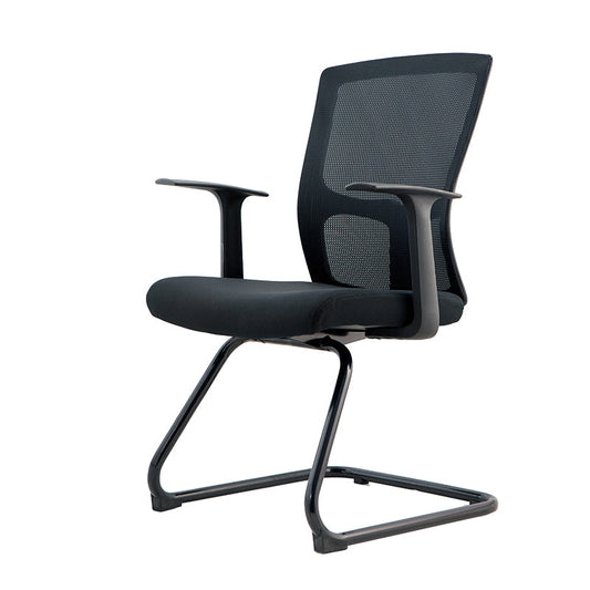 Sedia da ufficio a metà schiena Airgrid traspirante con sedia da scrivania bracciolo