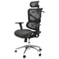 Contemporary Office Chair High-Back Adjustable Back Height Desk Chair Matte Black 1 Piece Clearhalo 'furn' 'furn_office_chair' 'Furniture' 'Office Chairs' 'Office Furniture' 'office_chair' 6028345