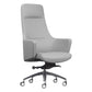 Faux Leather Managers Chair Arms Included Executive Chair for Office Grey 1 Piece Clearhalo 'furn' 'furn_office_chair' 'Furniture' 'Office Chairs' 'Office Furniture' 'office_chair' 6028438