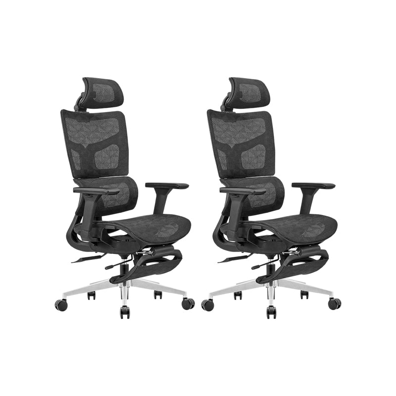 Eigentijdse ergonomische bureaustoel Bureaustoel met kantelmechanisme en hoge rugleuning