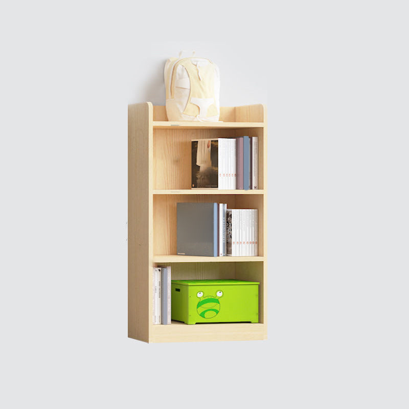 Contemporary Wooden Vertical Book Shelf Closed Back Brown Shelf Bookcase for Study Room 27.6"L x 9.4"W x 44.5"H Cabinet Not Included Clearhalo 'Bookcases' 'furn' 'furn_bookcases' 'Furniture' 'Office Furniture' 6028611