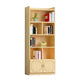 Contemporary Wooden Vertical Book Shelf Closed Back Brown Shelf Bookcase for Study Room 23.6"L x 11.8"W x 69.3"H 2 Clearhalo 'Bookcases' 'furn' 'furn_bookcases' 'Furniture' 'Office Furniture' 6028640
