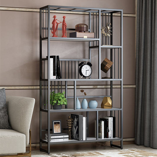 Etagere Bookshelf Modern Metel Bookshelf for Living Room 70.9" H X 11.8" W