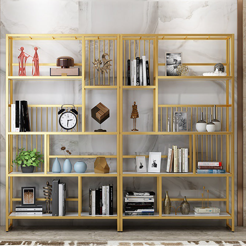 Etagere boekenplank moderne metel boekenplank voor woonkamer 70,9 "h x 11.8" w