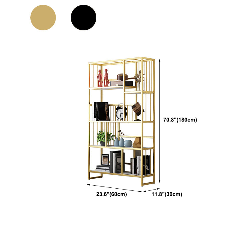 Etagere boekenplank moderne metel boekenplank voor woonkamer 70,9 "h x 11.8" w