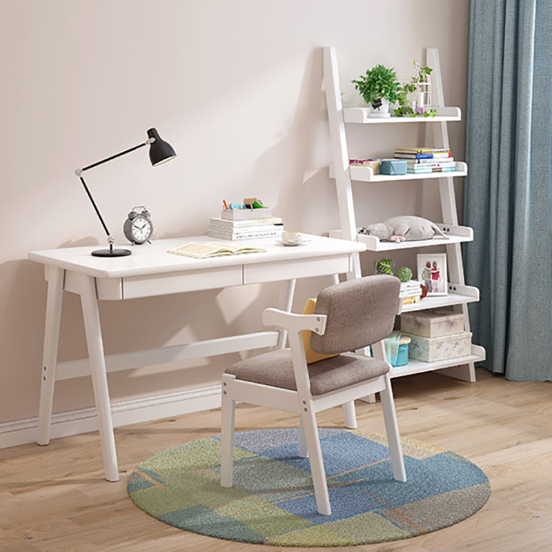 Leiter modernes Bücherregal Holz vertikales Bücherregal für Wohnzimmer