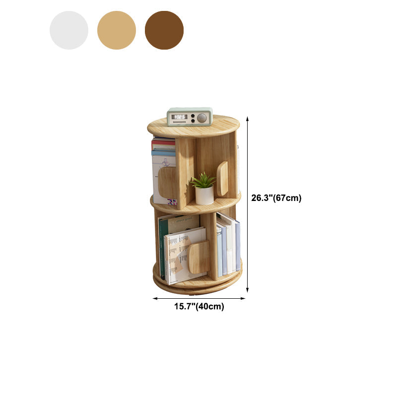 Moderne hoek houten boekenplank verticale boekenkast voor woonkamer en studeerkamer