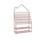 Modern Metal Bookshelf Etagere Open Shelf Bookcase in Black/White/Blue/Green/Pink