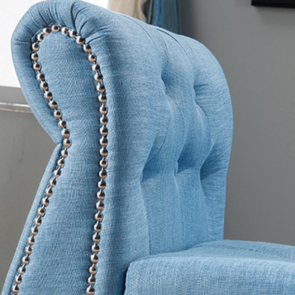 Upholstered Rectangle Entryway Bench Cushioned Seating Bench with Legs Clearhalo 'Benches' 'Chairs & Seating' 'furn' 'furn_benches' 'Furniture' 'Living Room Furniture' 6028946