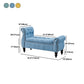 Upholstered Rectangle Entryway Bench Cushioned Seating Bench with Legs Clearhalo 'Benches' 'Chairs & Seating' 'furn' 'furn_benches' 'Furniture' 'Living Room Furniture' 6028955