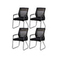 CorLiving Workspace Modern Office Chair Black Mid-Back Mesh Desk Chair 4 Piece Set Black Clearhalo 'furn' 'furn_office_chair' 'Furniture' 'Office Chairs' 'Office Furniture' 'office_chair' 6031602