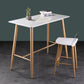 Bar Height Pub Table Industrial Bar Table for Living Room Use