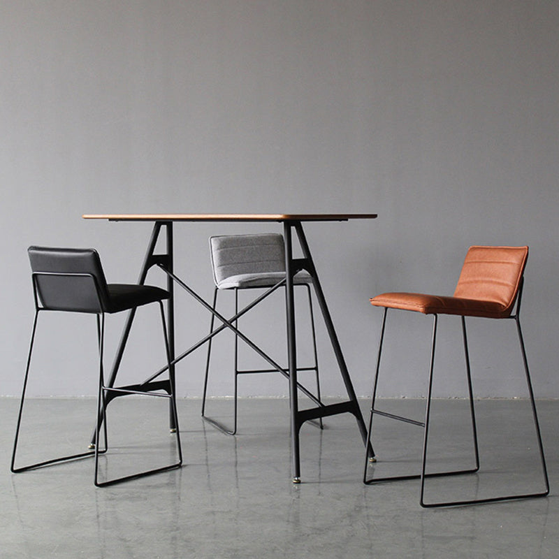 Industrial Pub Table Bar Height Bar Table for Living Room Use Clearhalo 'Bar Furniture' 'Bar Tables' 'bar_tables' 'furn' 'furn_bar_tables' 'Furniture' 'Kitchen & Dining Furniture' 6031747