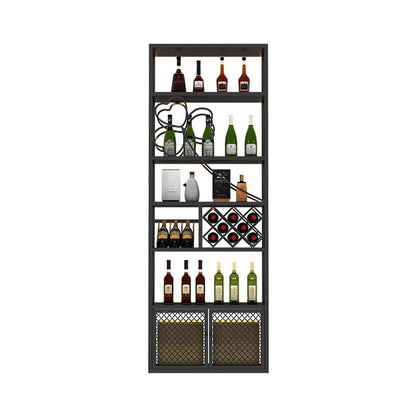 Gold Metall Wine Rack Flasche freistehend mit Regal Weinflasche Rack