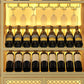 Gold Metall Wine Rack Flasche freistehend mit Regal Weinflasche Rack