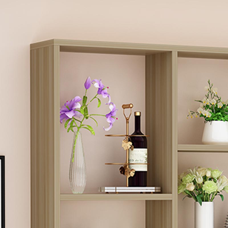 キッチン用の棚付きワインワインラックモダンワインラック