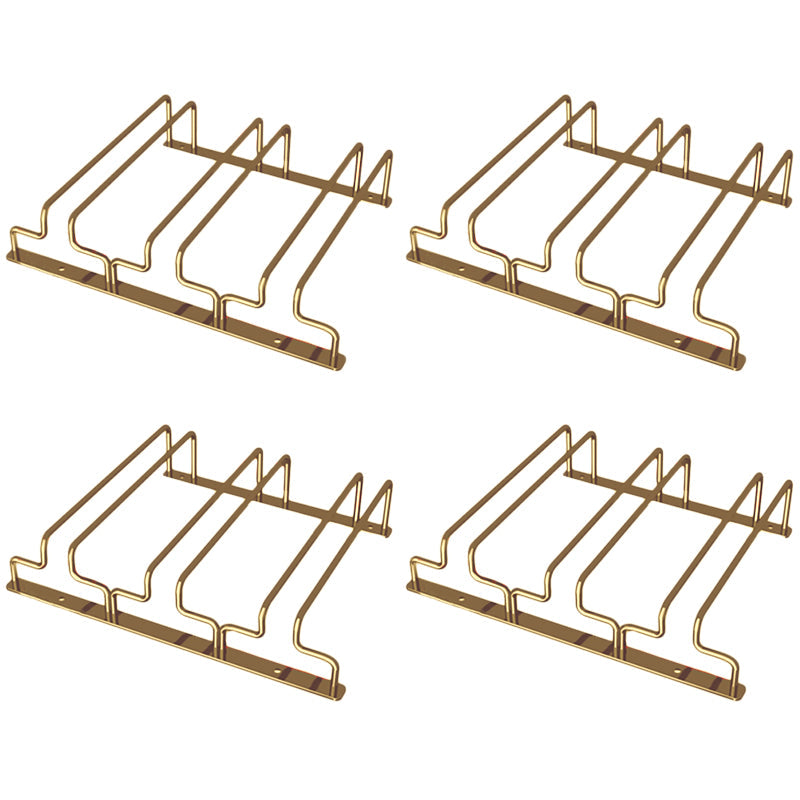 Modern Hanging Wine Glass Rack Metal Glass & Stemware Holder for Kitchen