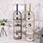 Luxury Metal Wine Holder Rack Round Floor Wine Racks with Shelf Clearhalo 'furn' 'furn_wine_racks' 'Furniture' 'Kitchen & Dining Furniture' 'Wine Racks' 'wine_racks' 6032345