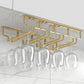 Contemporary Metal Glass & Stemware Holder Hanging Wine Glass Rack