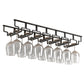 Contemporary Metal Glass & Stemware Holder Hanging Wine Glass Rack