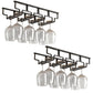Contemporary Metal Glass & Stemware Holder Hanging Wine Glass Rack