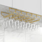 Contemporary Metal Glass & Stemware Holder Hanging Wine Glass Rack