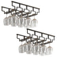Contemporary Metal Glass & Stemware Holder Hanging Wine Glass Rack