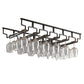 Contemporary Metal Glass & Stemware Holder Hanging Wine Glass Rack