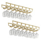 Contemporary Metal Glass & Stemware Holder Hanging Wine Glass Rack