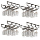 Contemporary Metal Glass & Stemware Holder Hanging Wine Glass Rack