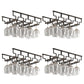 Contemporary Metal Glass & Stemware Holder Hanging Wine Glass Rack