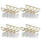 Contemporary Metal Glass & Stemware Holder Hanging Wine Glass Rack