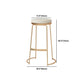 Juego de mesa de Pub rectangular moderna de 1/4 piezas, mesa de mostrador de madera con taburetes altos