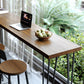1/2/4/5 Pieces Industrial Rectangle Pub Table Set Wooden Counter Table with High Stools Clearhalo 'Bar Furniture' 'furn' 'furn_home_bar_bar_sets' 'Furniture' 'Home Bars & Bar Sets' 'home_bar_bar_sets' 'Kitchen & Dining Furniture' 6032824