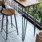 1/2/4/5 Pieces Industrial Rectangle Pub Table Set Wooden Counter Table with High Stools Clearhalo 'Bar Furniture' 'furn' 'furn_home_bar_bar_sets' 'Furniture' 'Home Bars & Bar Sets' 'home_bar_bar_sets' 'Kitchen & Dining Furniture' 6032825