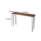 1/2/4/5 Pieces Industrial Rectangle Pub Table Set Wooden Counter Table with High Stools Clearhalo 'Bar Furniture' 'furn' 'furn_home_bar_bar_sets' 'Furniture' 'Home Bars & Bar Sets' 'home_bar_bar_sets' 'Kitchen & Dining Furniture' 6032835