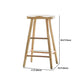 Glam 1/3 Pieces Bar Table Set Rectangle Wood Counter Table with Stools for Dining Room