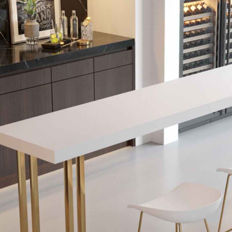 1/2/3 Pieces Modern Rectangle Pub Table Set Solid Wood Counter Table with Backless Stools Clearhalo 'Bar Furniture' 'furn' 'furn_home_bar_bar_sets' 'Furniture' 'Home Bars & Bar Sets' 'home_bar_bar_sets' 'Kitchen & Dining Furniture' 6032899