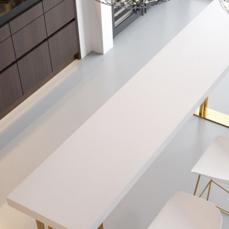 1/2/3 Pieces Modern Rectangle Pub Table Set Solid Wood Counter Table with Backless Stools Clearhalo 'Bar Furniture' 'furn' 'furn_home_bar_bar_sets' 'Furniture' 'Home Bars & Bar Sets' 'home_bar_bar_sets' 'Kitchen & Dining Furniture' 6032901