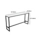 Modern 1/2/7 Pieces Bar Table Set Rectangle Stone Counter Table with Stools for Balcony Clearhalo 'Bar Furniture' 'furn' 'furn_home_bar_bar_sets' 'Furniture' 'Home Bars & Bar Sets' 'home_bar_bar_sets' 'Kitchen & Dining Furniture' 6032929