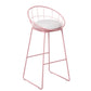 Modern 1/5 Pieces Bar Table Set Rectangle Stone Counter Table for Milk Tea Shop Beige 30"H Stool (Single) Clearhalo 'Bar Furniture' 'furn' 'furn_home_bar_bar_sets' 'Furniture' 'Home Bars & Bar Sets' 'home_bar_bar_sets' 'Kitchen & Dining Furniture' 6032947