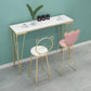Glam 1/3/4/7 Pieces Bar Table Set Rectangle Stone Counter Table with High Stools 3 Pieces: Table, 2 Stools Clearhalo 'Bar Furniture' 'furn' 'furn_home_bar_bar_sets' 'Furniture' 'Home Bars & Bar Sets' 'home_bar_bar_sets' 'Kitchen & Dining Furniture' 6032959